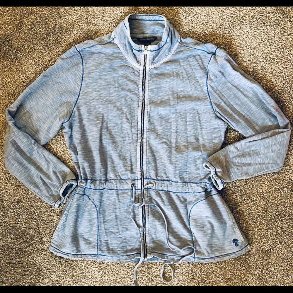 Tommy Bahama zip up sweatshirt